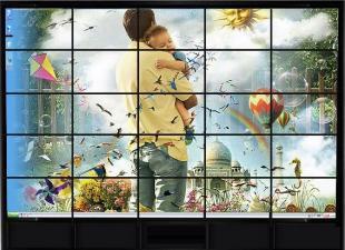 55寸46寸超窄邊三星液晶拼接屏 電子元器件領域的視覺革新